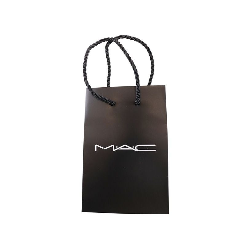マック MACロゴ入り Sサイズ ショッパー #ブラック[ 紙袋 ] ショップ袋