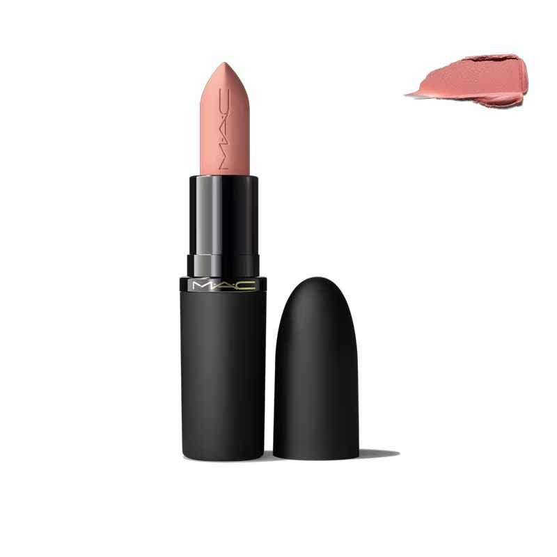 MAC パウダーキスリップスティック マック MAC パウダー キス ヘイジー マット リップスティック #905 BE